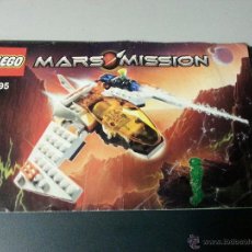 Juguetes antiguos: CATALOGO DE LEGO Nº 7695 MARS MISSION 