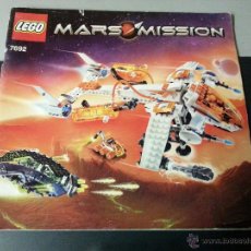 Juguetes antiguos: CATALOGO DE LEGO Nº 7692 MARS MISSION