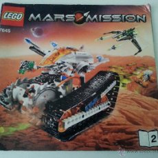 Juguetes antiguos: CATALOGO DE LEGO Nº 7645 SEGUNDA PARTE (MARS MISSION)