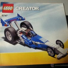Juguetes antiguos: CATALOGO DE LEGO Nº 6747 ( CREATOR )