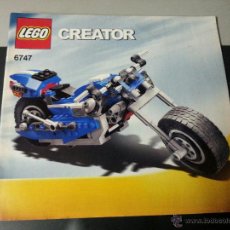 Juguetes antiguos: CATALOGO DE LEGO Nº 6747 ( CREATOR )