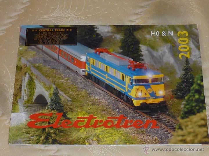 Juguetes antiguos: Electrotren cat&aacute;logo a&ntilde;o 2003 - Foto 1