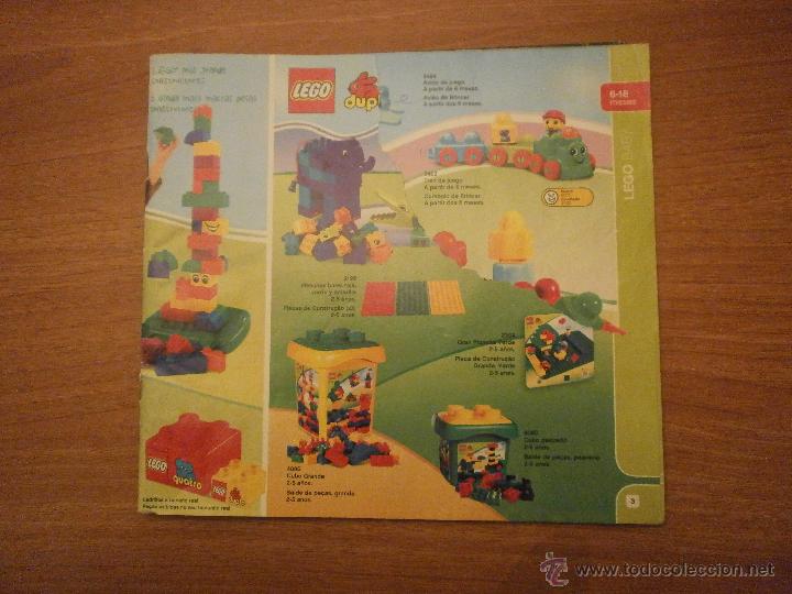 Brinquedos antigos: CATALAGO LEGO -- 6-18  -MESES