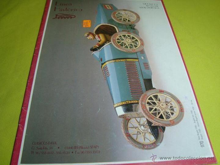 Brinquedos antigos: CATALOGO PAYA JUGUETES DE CHAPA LINEA HISTORICA