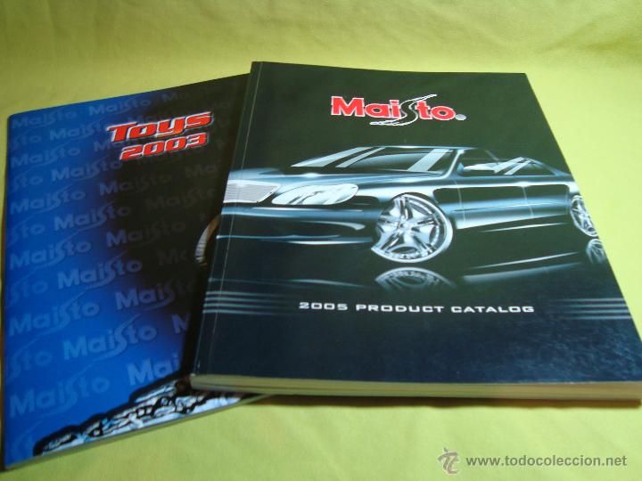 Juguetes antiguos: LOTE DE 2 CATALOGO GENERAL DE TIENDA DECOCHES MAISTO 2005 Y 2003