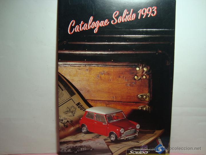 Brinquedos antigos: CATALOGO GENERAL DE TIENDA COCHES DE SOLIDO 1993