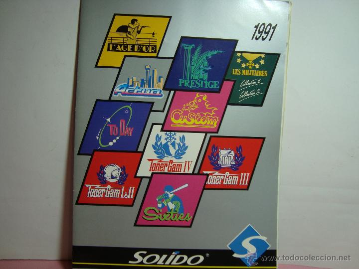 Brinquedos antigos: CATALOGO GENERAL DE TIENDA COCHES DE SOLIDO 1991