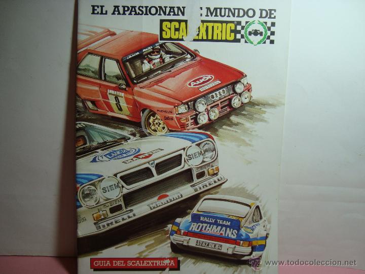 Juguetes antiguos: CATALOGO COCHES SLOT SCALEXTRIC EXIN GUIA DE SCALEXTRISTA A&Ntilde;O 1985