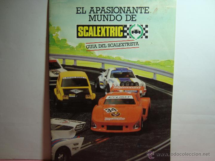 Juguetes antiguos: CATALOGO COCHES SLOT SCALEXTRIC EXIN GUIA DE SCALEXTRISTA A&Ntilde;O 1983