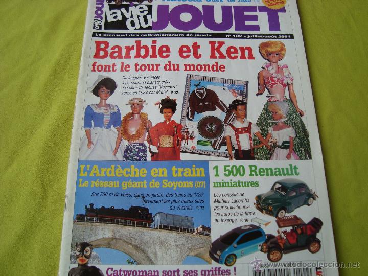 Juguetes antiguos: REVISTA FRANCESA LA VIE DU JOUET N&ordm; 102 1500 RENAULT Y MUCHOS JUGUETES MAS.
