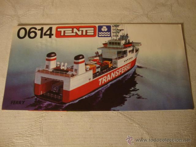 Brinquedos antigos: CATALOGO ORIGINAL TENTE, DESPLEGABLE, TRANSFERRY 0614, A&Ntilde;OS 70