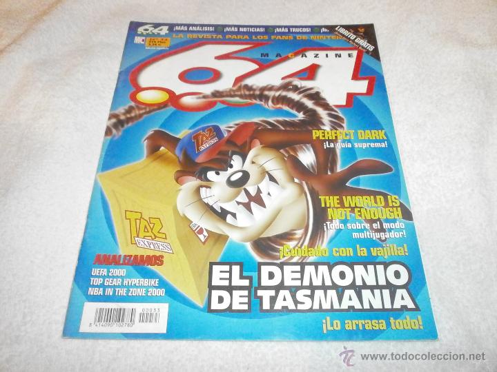 Giocattoli antichi: REVISTA MAGAZINE 64 N&ordm; 33 CON JUEGO DEMONIO DE TASMANIA EN PORTADA