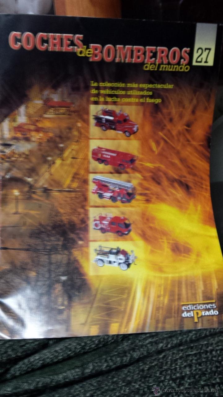 Giocattoli antichi: FASCICULO N&ordm; 27 DE LA COLECCION COCHES DE BOMBEROS DEL MUNDO ed. DEL PRADO