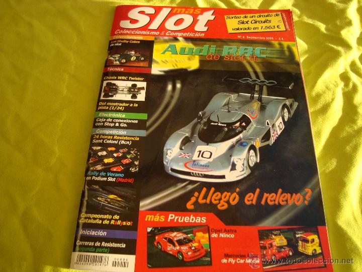 Juguetes antiguos: REVISTA MAS SLOT NUMERO 4