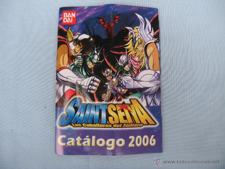 Juguetes antiguos: CAT&Aacute;LOGO BANDAI CABALLEROS DEL ZODIACO 2006