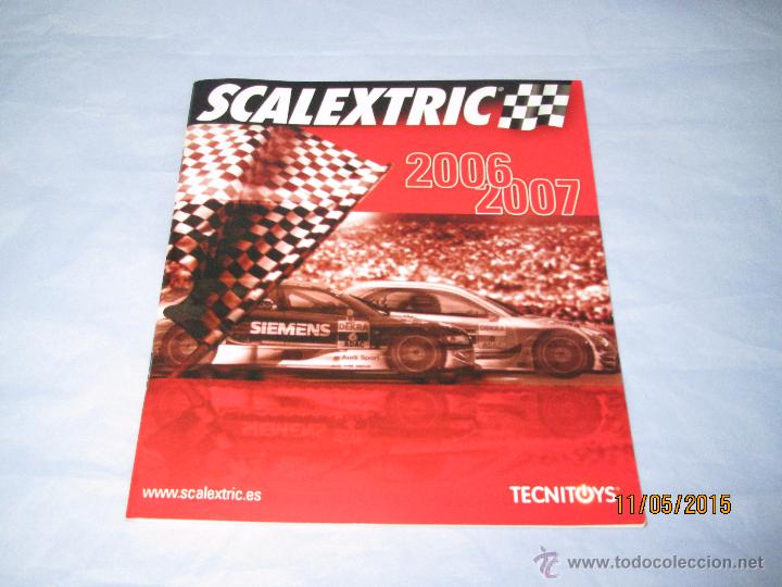 Juguetes antiguos: Catalogo General SCALEXTRIC del A&ntilde;o 2006-2007 - Foto 1