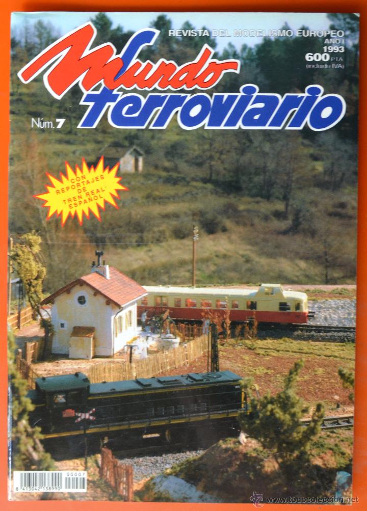 Juguetes antiguos: MUNDO FERROVIARIO - NUM 7 - 1993 - REVISTA DE MODELISMO - TRENES