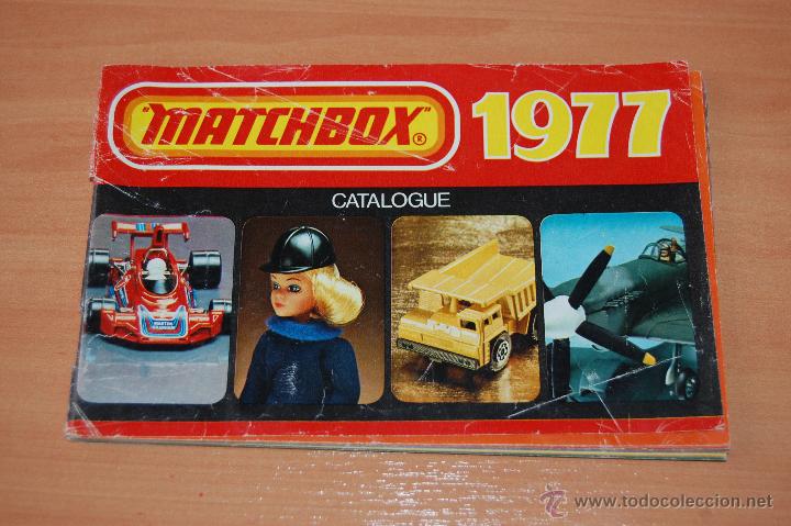Juguetes antiguos: CATALOGO JUGUETE ANTIGUO MATCHBOX 1977. INGLES.