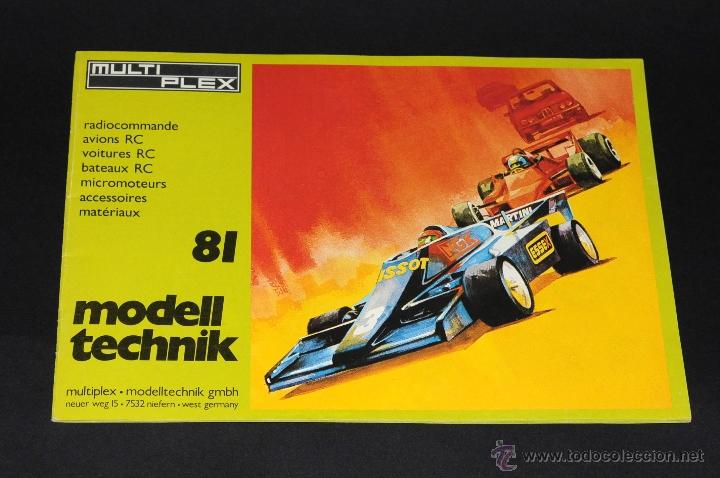 Juguetes antiguos: CATALOGO MULTI PLEX MODELL TECHNIK 81 EN FRANCES - Foto 1