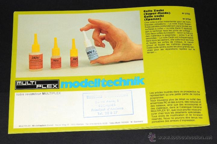 Juguetes antiguos: CATALOGO MULTI PLEX MODELL TECHNIK 81 EN FRANCES - Foto 5
