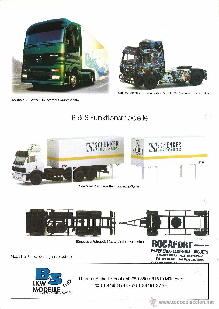 Juguetes antiguos: TR&Iacute;PTICO B&S 1997 - 1:87 - Foto 4