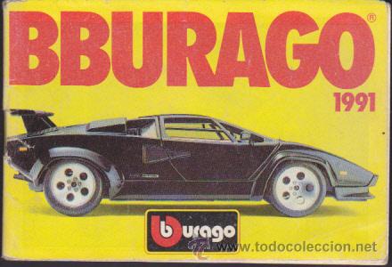 Juguetes antiguos: CATALOGO BURAGO 1991 - Foto 1