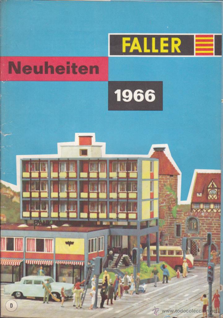 Juguetes antiguos: CATALOGO FALLER 1966 - Foto 1