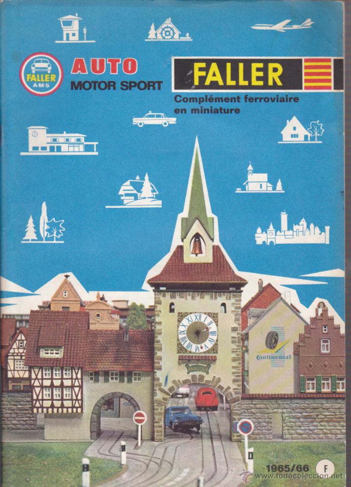Juguetes antiguos: CATALOGO FALLER 1965 - Foto 1