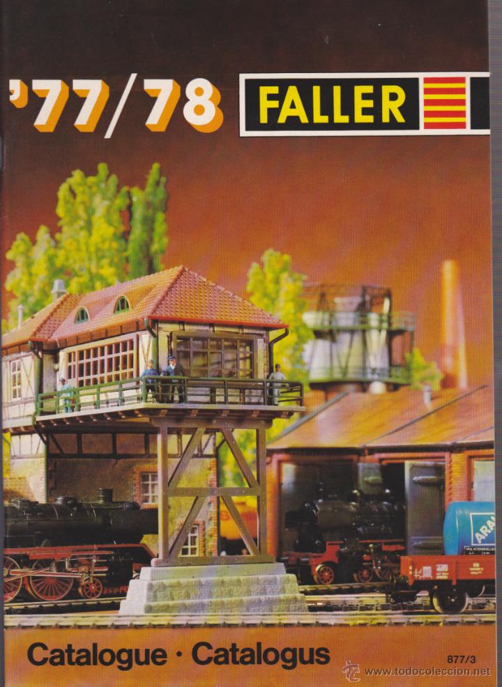 Juguetes antiguos: CATALOGO FALLER 1977 - Foto 1