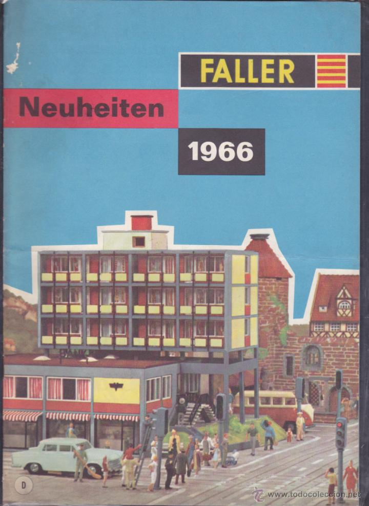 Juguetes antiguos: CATALOGO FALLER 1966 - Foto 1