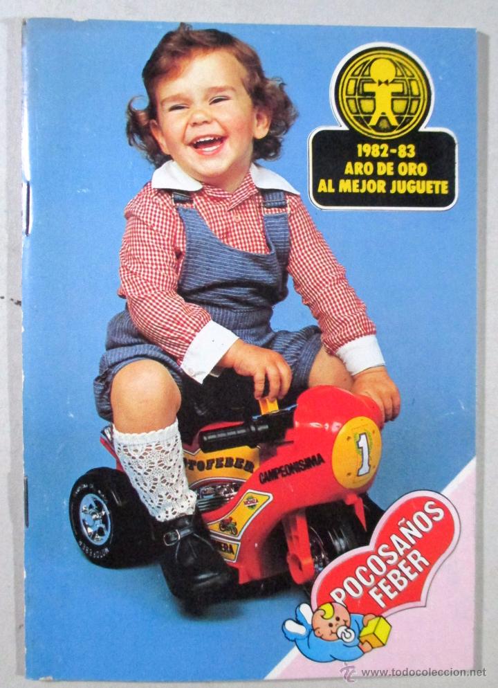 Brinquedos antigos: CAT&Aacute;LOGO JUGUETES , POCOSA&Ntilde;OS FEBER , VESPAFEBER , FEBERCAR , 1983
