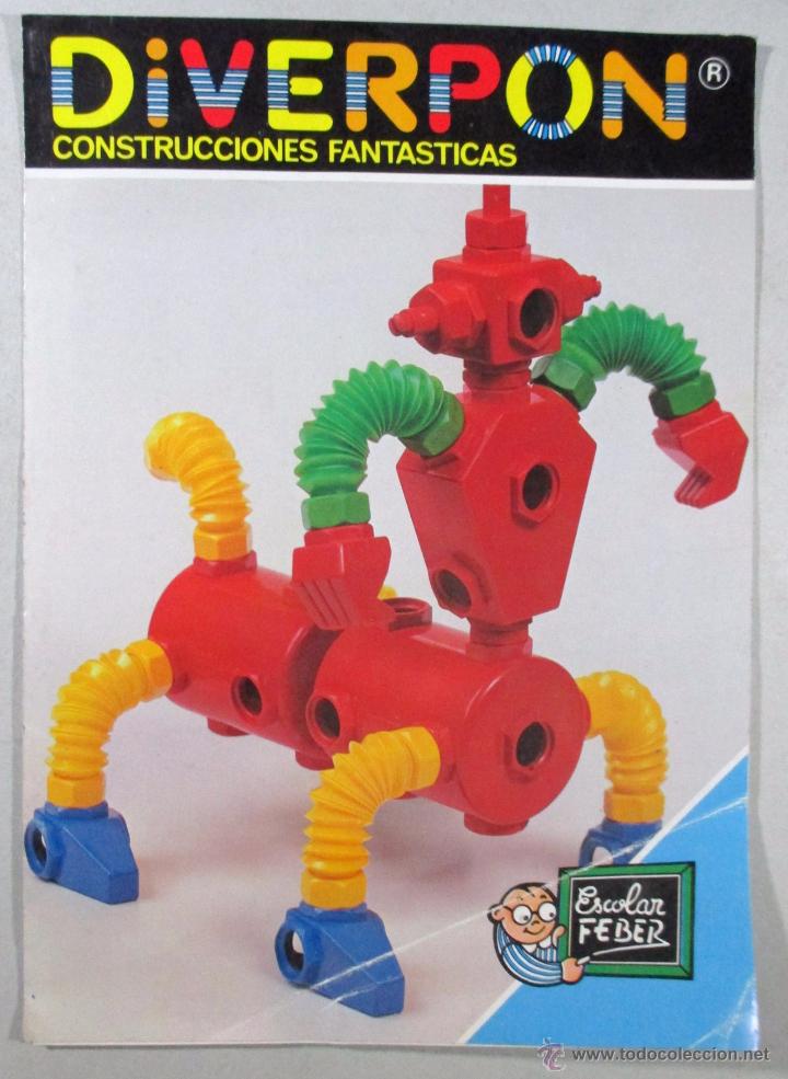 Jouets Anciens: CAT&Aacute;LOGO JUGUETES DIVERPON , ESCOLAR FEBER