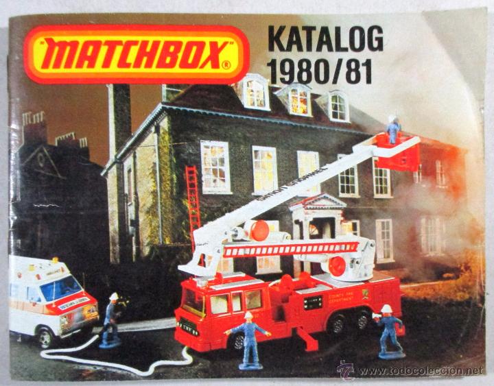 Juguetes antiguos: CAT&Aacute;LOGO JUGUETES , MATCHBOX , COCHES , CAMIONES , ALEMANIA , 1980