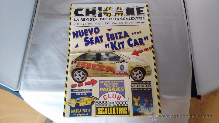Juguetes antiguos: chicane la revista del club scalextric n&ordm; 8