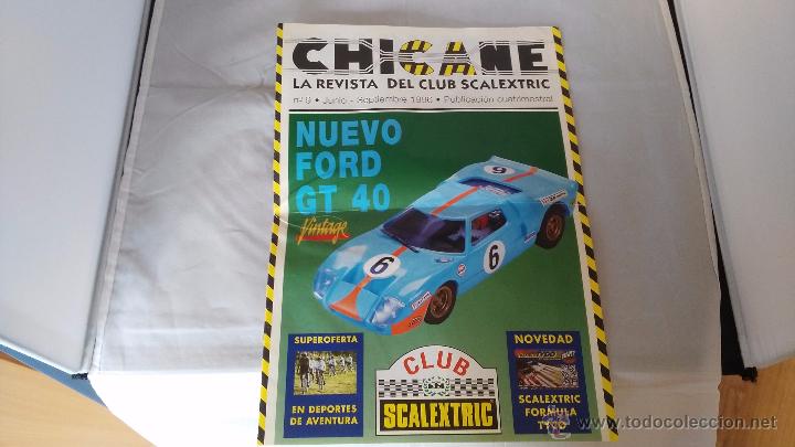 Juguetes antiguos: chicane la revista del club scalextric n&ordm; 9