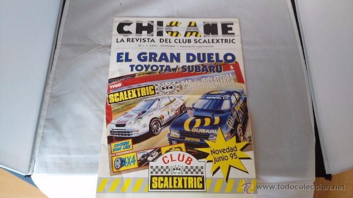 Juguetes antiguos: chicane la revista del club scalextric n&ordm; 6