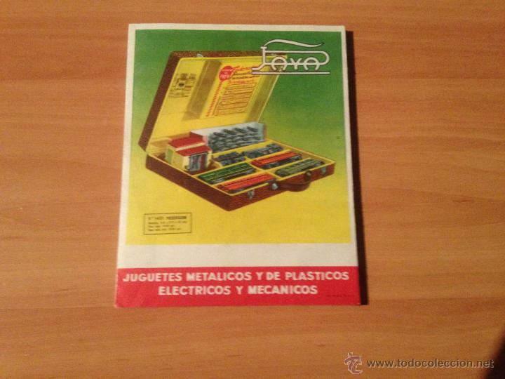 Giocattoli antichi: ANTIGUO Y ORIGINAL CATALOGO DESPLEGABLE JUGUETES METALICOS Y DE PLASTICOS TRENES PAYA.