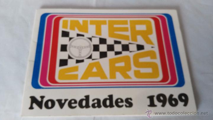 Juguetes antiguos: catalago unico en todocoleccion de coches inter cars 1969