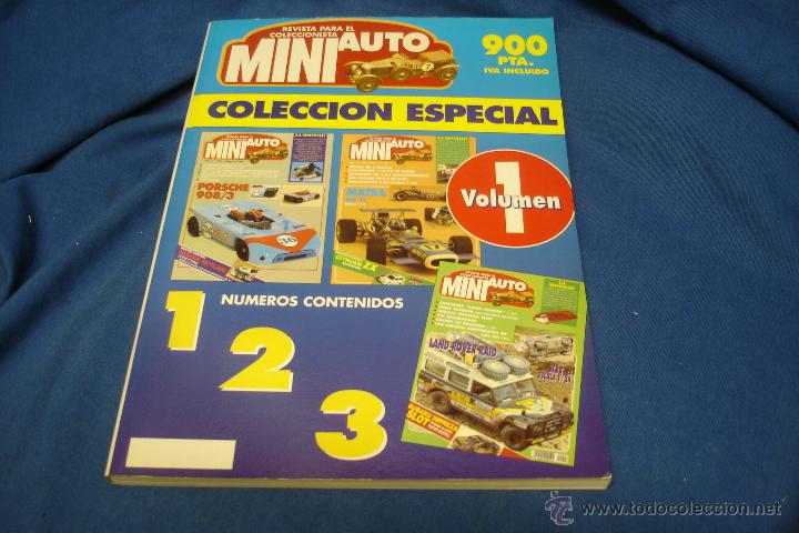 Brinquedos antigos: MINIAUTO - COLECCION ESPECIAL 1&ordm; VOLUMEN - EXCELENTE ESTADO