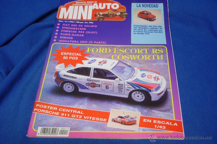 Brinquedos antigos: MINIAUTO - REVISTA PARA EL COLECCIONISTA N&ordm; 13 - EXCELENTE ESTADO -1996