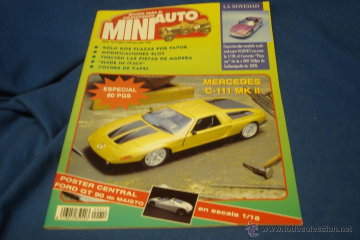 Brinquedos antigos: MINIAUTO - REVISTA PARA EL COLECCIONISTA N&ordm; 12 - EXCELENTE ESTADO -1996