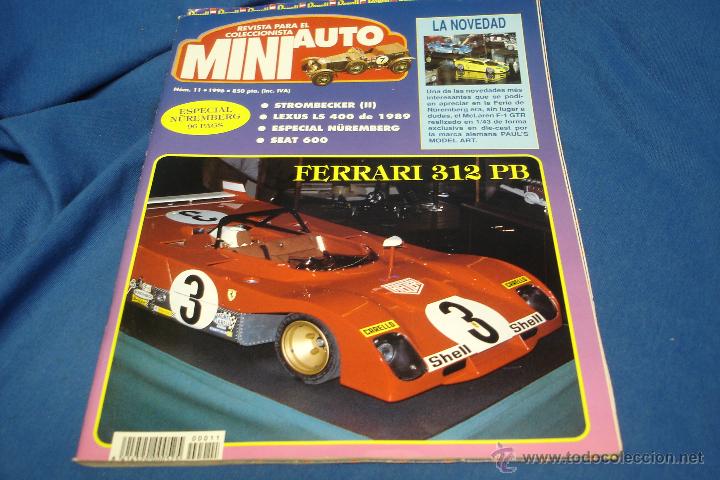 Brinquedos antigos: MINIAUTO - REVISTA PARA EL COLECCIONISTA N&ordm; 11 - EXCELENTE ESTADO -1996 + REGALO