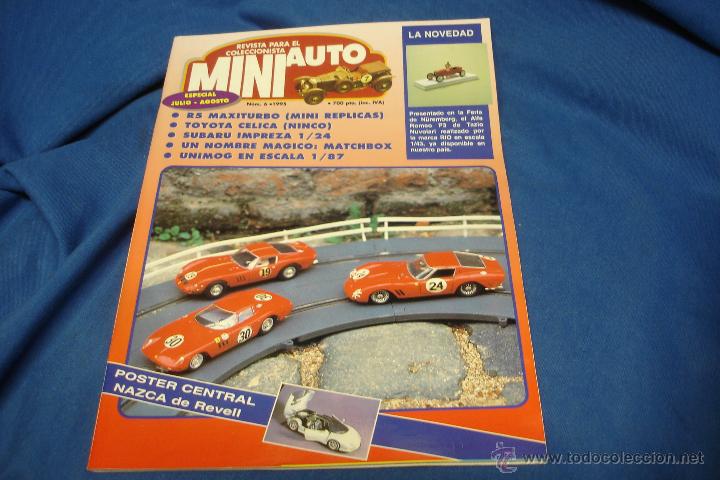 Brinquedos antigos: MINIAUTO - REVISTA PARA EL COLECCIONISTA N&ordm; 6  ESPECIAL JULIO Y AGOSTO 1995 - EXCELENTE ESTADO
