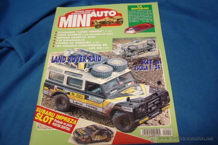 Brinquedos antigos: MINIAUTO - REVISTA PARA EL COLECCIONISTA N&ordm; 3 -1995 - EXCELENTE ESTADO
