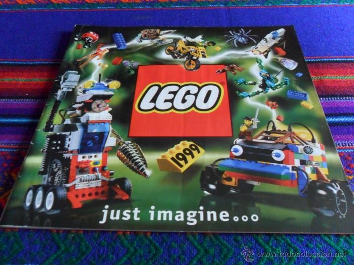 Brinquedos antigos: CAT&Aacute;LOGO LEGO 1999 JUST IMAGINE EN CASTELLANO. MUY BUEN ESTADO.