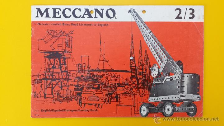 Juguetes antiguos: catalogo meccano equipos 2/3 - Foto 1
