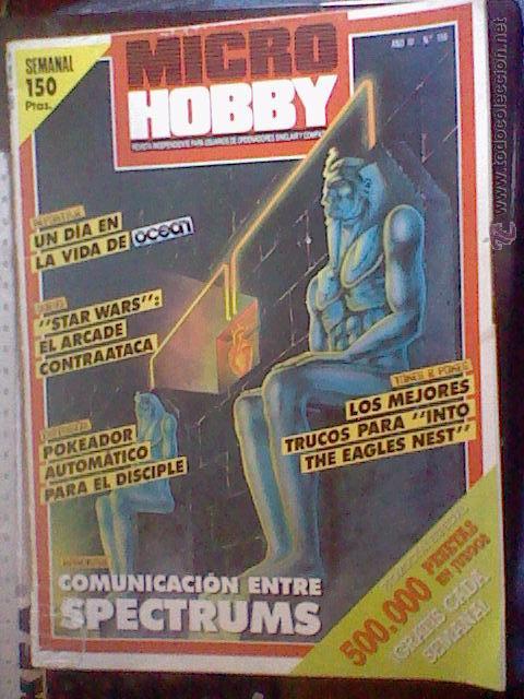 Brinquedos antigos: REVISTA JUEGOS MICRO HOBBY N&ordm; 159 A&Ntilde;O IV