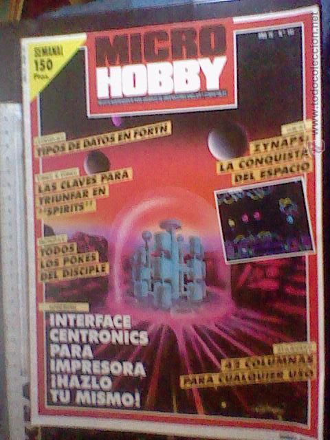 Brinquedos antigos: REVISTA JUEGOS MICRO HOBBY N&ordm; 141 A&Ntilde;O IV