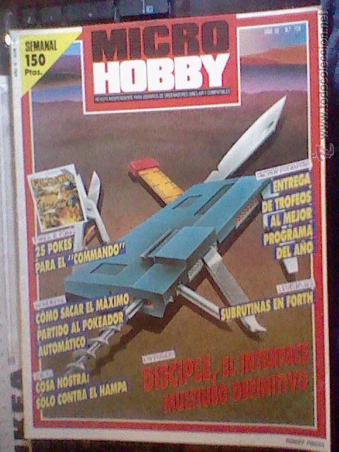 Brinquedos antigos: REVISTA JUEGOS MICRO HOBBY N&ordm; 119 A&Ntilde;O IV