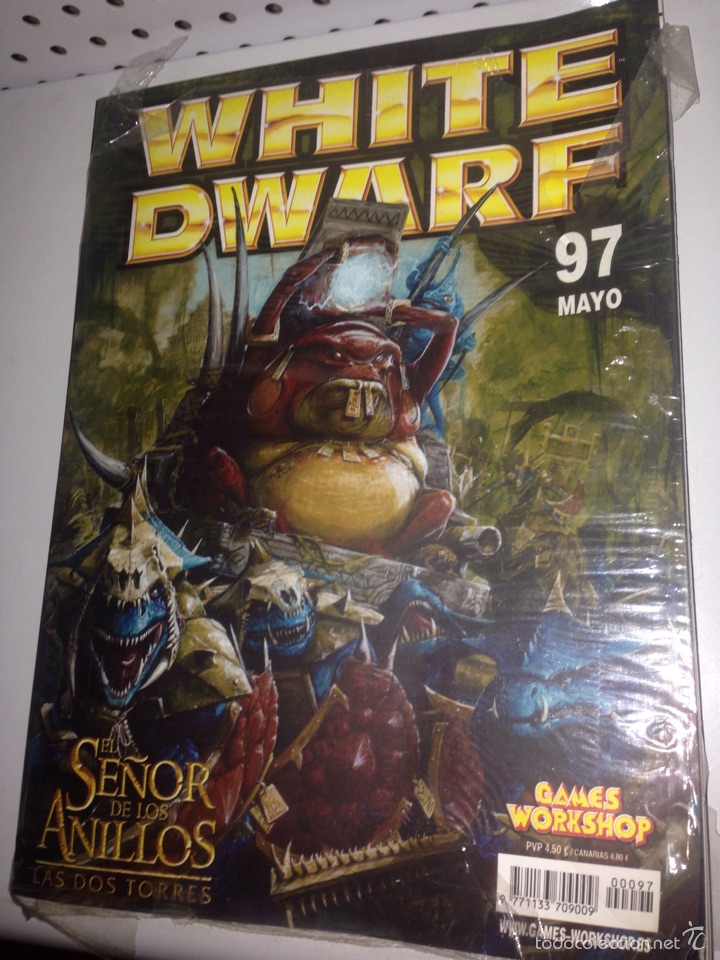 Juguetes antiguos: Revista white dwarf - Foto 1